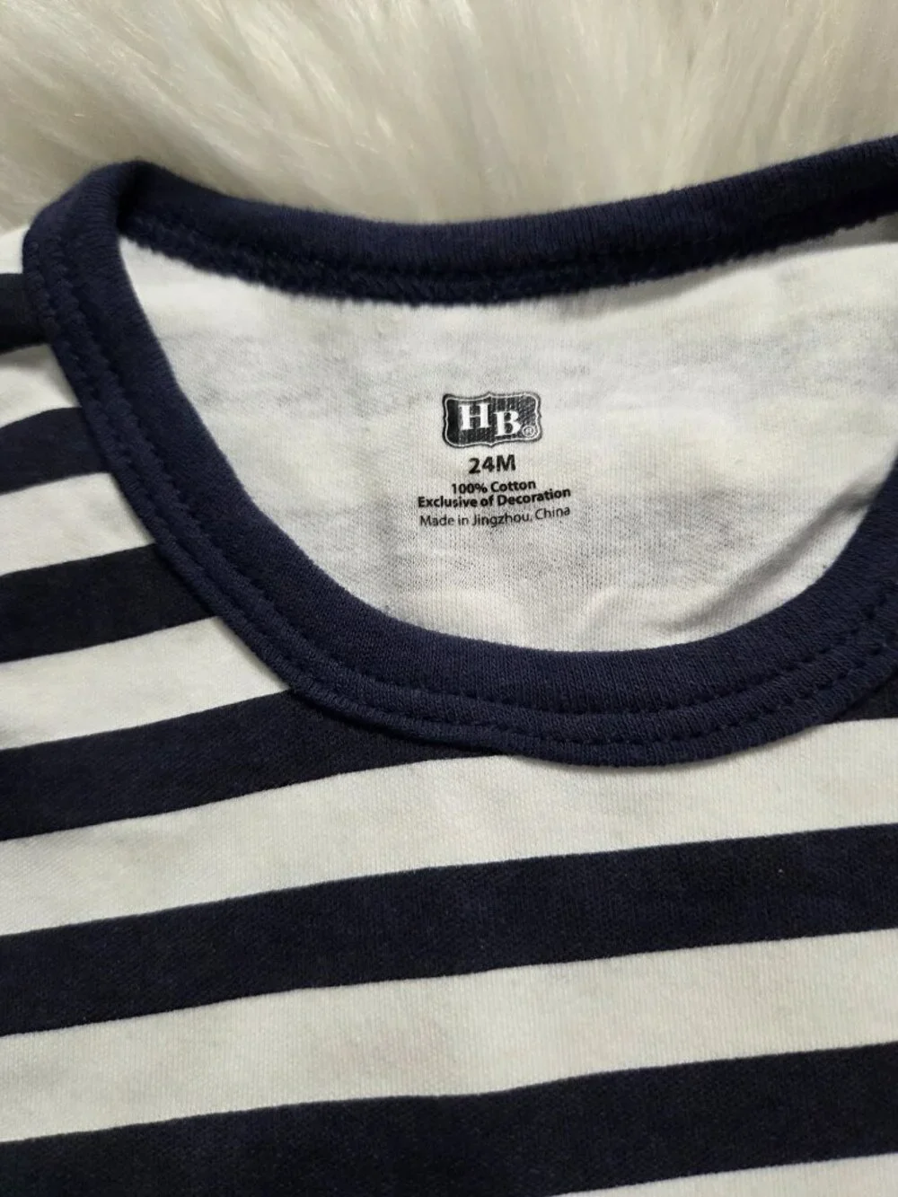 Hudson Baby Striped Bodysuit